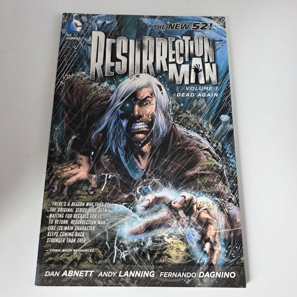 Resurrection Man Vol 1 Dead Again DC Comics New 52 TPB Abnett Lanning 2012